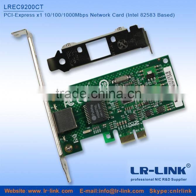 LREC9201CT Intel 82574 PCI-Express x1 10/100/1000Mbps Network Card Compatible with Intel 9301ct PXE Bootroom
