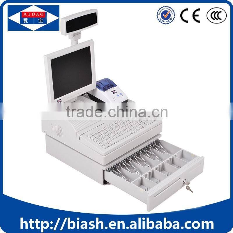 Keyboard POS System/ POS Machine with Cash drawer