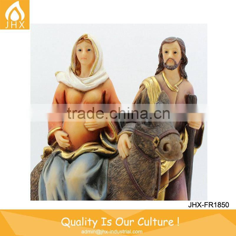 China Manufacturer Christmas Resin Nativity Figurines