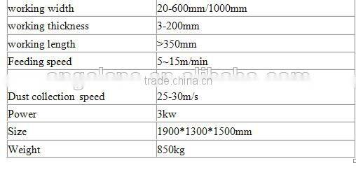 Model AGMS-1000 wood polishing machine