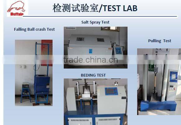 ABS material poly snow shovel with short handle