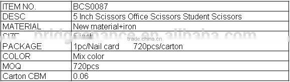 5 Inch Scissors Office Scissors Student Scissors