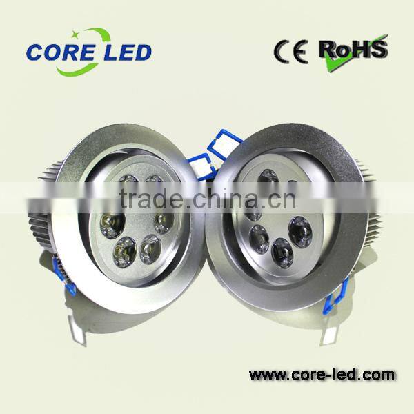 5watt high brightness led ceilling light for decoration in dinning room