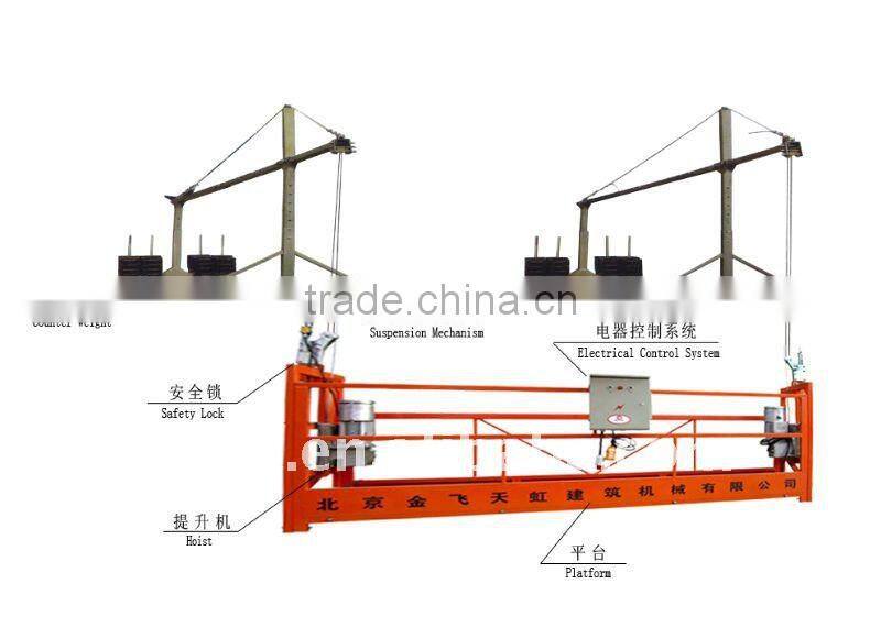 Window cleaning equipment for high-rise buildings