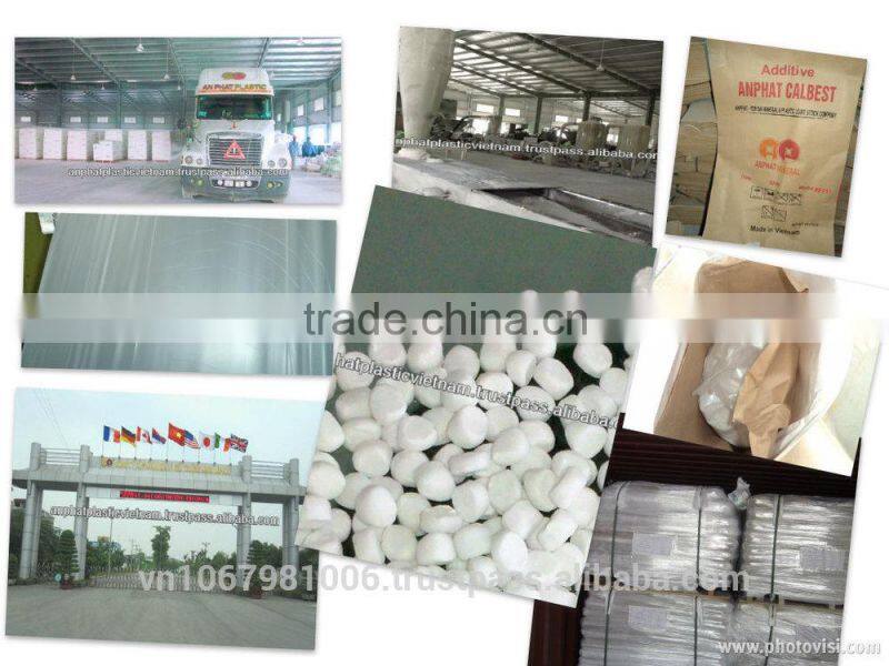 CaCO3 filler masterbatch for PP / PE Plastic