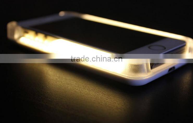 3d printer manufacturer china high quality LED lumee pc phone case for iphone 6s 7 for huawei P9 for iphone 7 for samsung S7