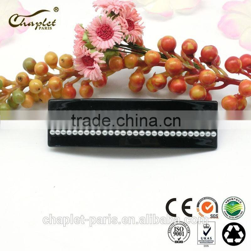 fashion hair barrette with pearl