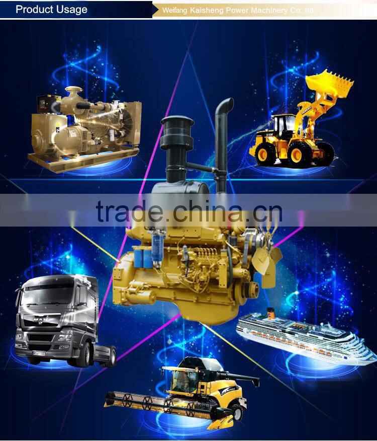 6 cylinder 55hp natual gas engine SP6105DTgas generator set CPT40GF