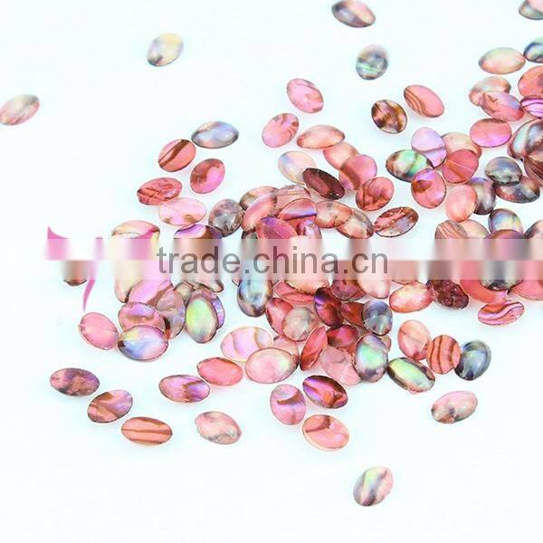 2015 new 3D nail accessories natual abalone shell jewelry stone for nail art decoration