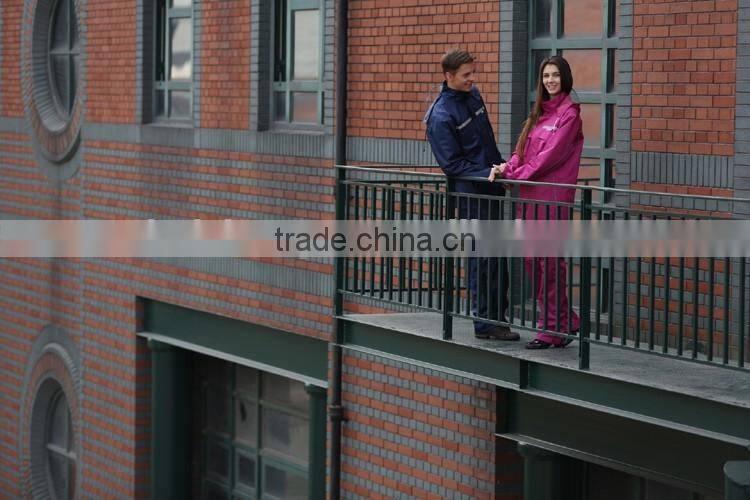 factory price OEM safety coverall thick raincoat