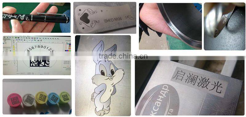 Keyland Metal Logo Laser Engraving Marking Machine Auto Lift