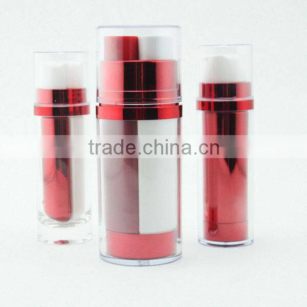 20ml 25ml 50ml double tube airless cosmetic bottles