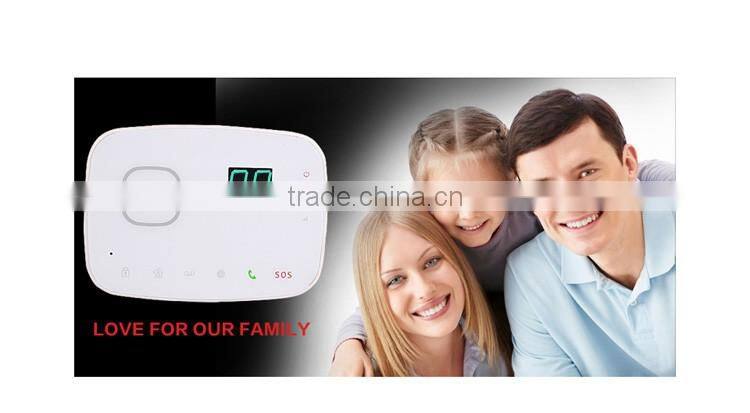 GSM alarm system touch keypad RFID reader APP/SMS Controller
