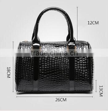 2015 China Wholesale 6pcs Leather Handbag Sexy Woman Fashion Handbag