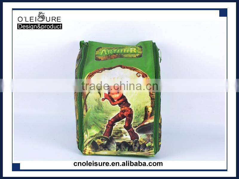 China supplier backpack can be foldable school backpack lunch bag