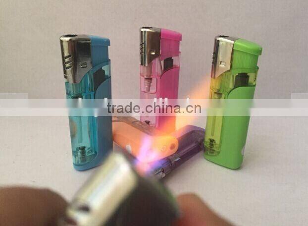 windproof led lighter with flash and high quality