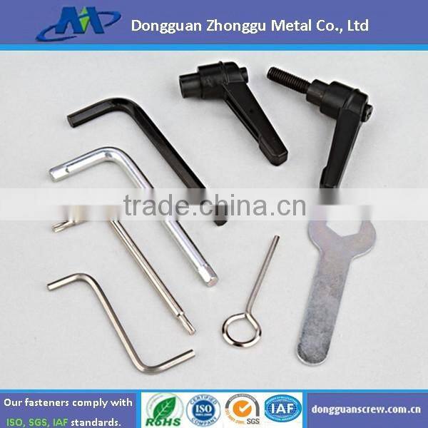 Manufacture high quality allen wrench 45 hex wrench with hole