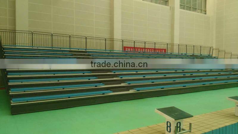 Venus Mobile Movable Metal Audience Stands Telescopic Aluminum Bleachers