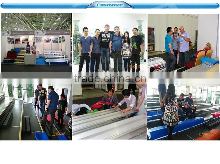 Aries Wholesale Outdoor Indoor Bleachers/Grandstand Chairs Use/Plastic Stadium Folding Seat Tip-up/Retractable Seats