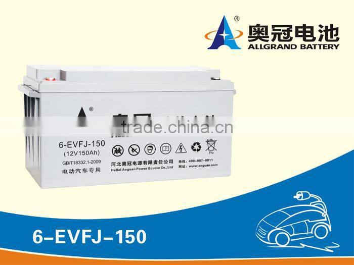 6-EVFJ-100 Escooter Battery- 12V100Ah Rechargeable Sealed Lead Acid Battery for E-car/motorcycle