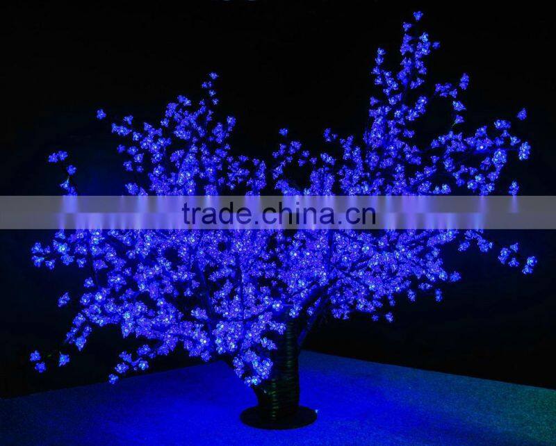 Top Sell High Quality Outdoor Decorative Led Spiral Tree Lighted Blossom Garden Flower