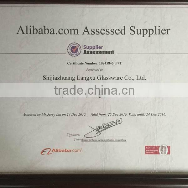 Pedestal decorative clear long stem candle holder glass