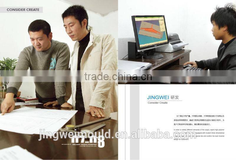 PVC PP PE wood plastic composite plate mould