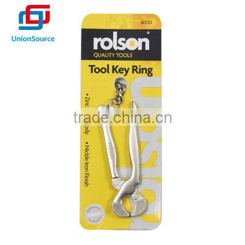 Personality tool alloy keychain key ring