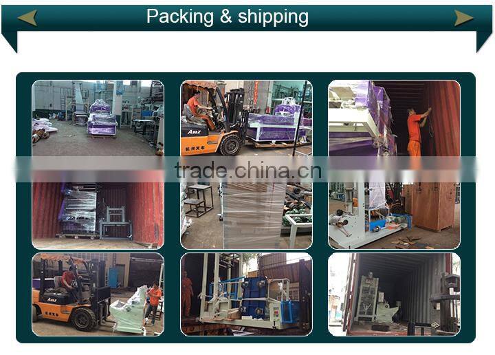 Hot seal and cool cut bottom sealing bag making machine