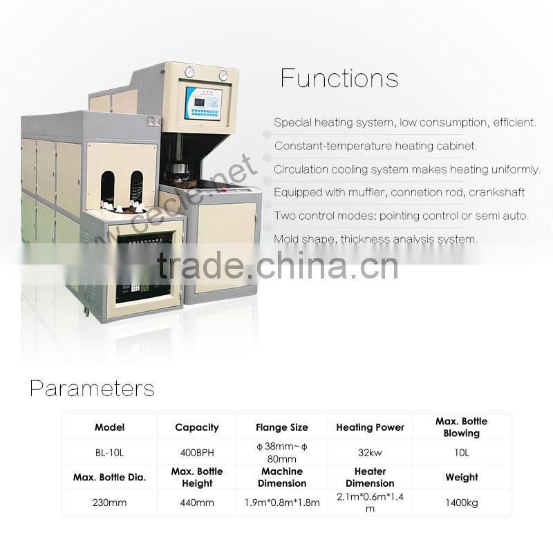 Nice quality pet blow mould machine