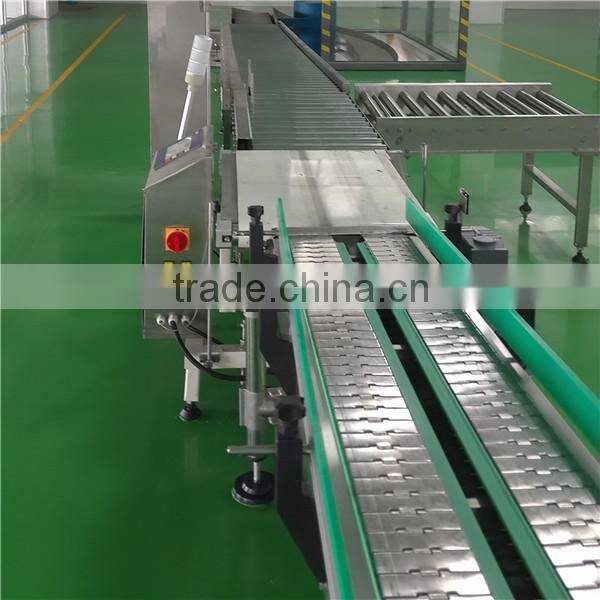 Filling and packaging line of bottle steel conveyor system line