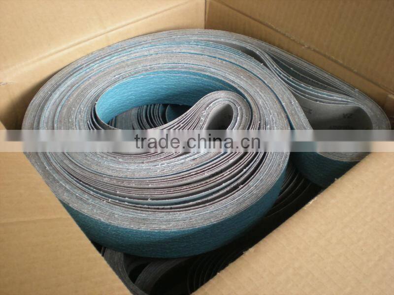 emery abrasive sanding belt