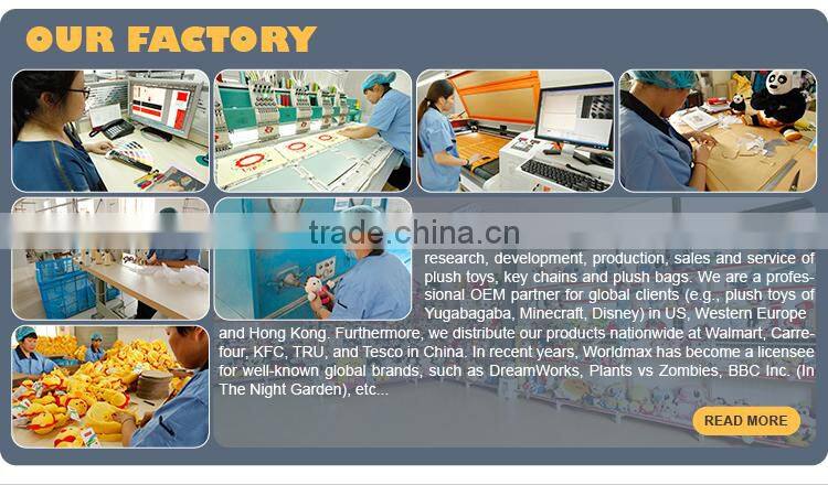 Custom plush plants vs zombies stuffed toy