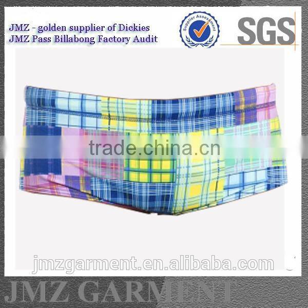 wholesale print boxer shorts swimwear for men polyester spandex oem