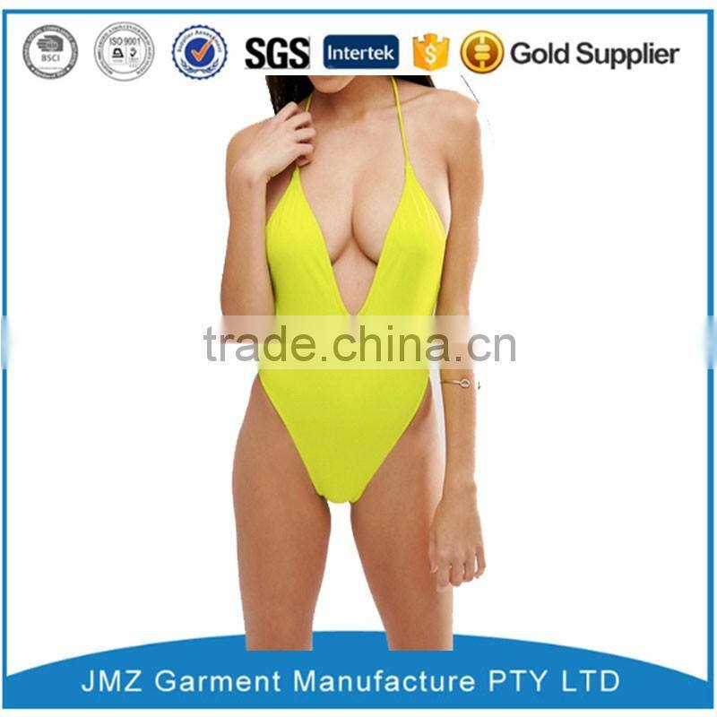 High quality swimwear factory polyamide spandex bikini swimwear