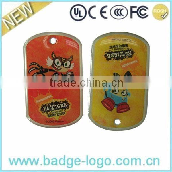 Hot Engraved Zinc Alloy Die Cast Metal Keychain