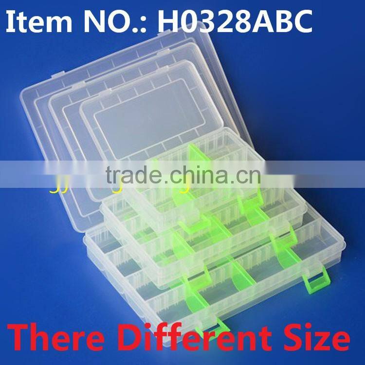 H0412 27.5*18.5*4.5Cm Multipurpose Plastic Box Fishing Tackle Box