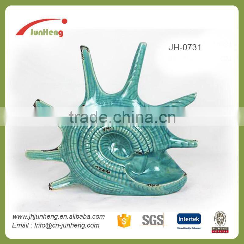 home & garden glazed ocean ceramic artificial starfish, primitive home decor wholesale