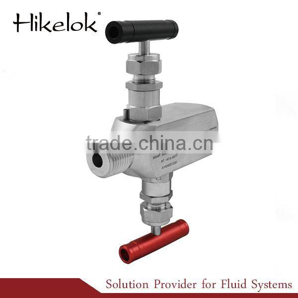 Duplex 2507 Forged 2 vavle Manifolds 6000 psig High Pressure Instrument Manifolds