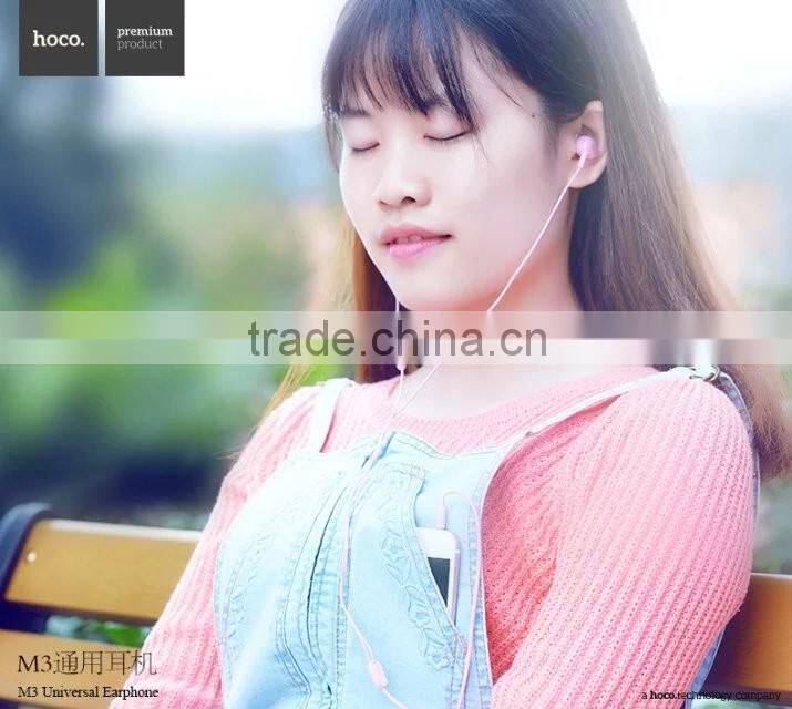 HOCO M3 Wire Universal Earphone For iPhone and Android Phone