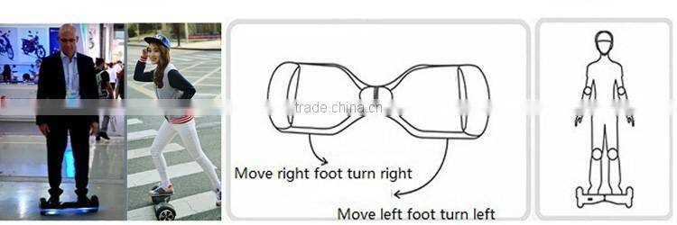1 year warranty China smart bluetooth electric haverboard with Samsung battery