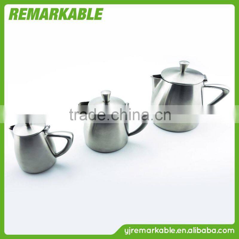 Wholesale Stainless steel teapot 18/8 Coffee/milk/water/tea Kettle for Kitchen utensils