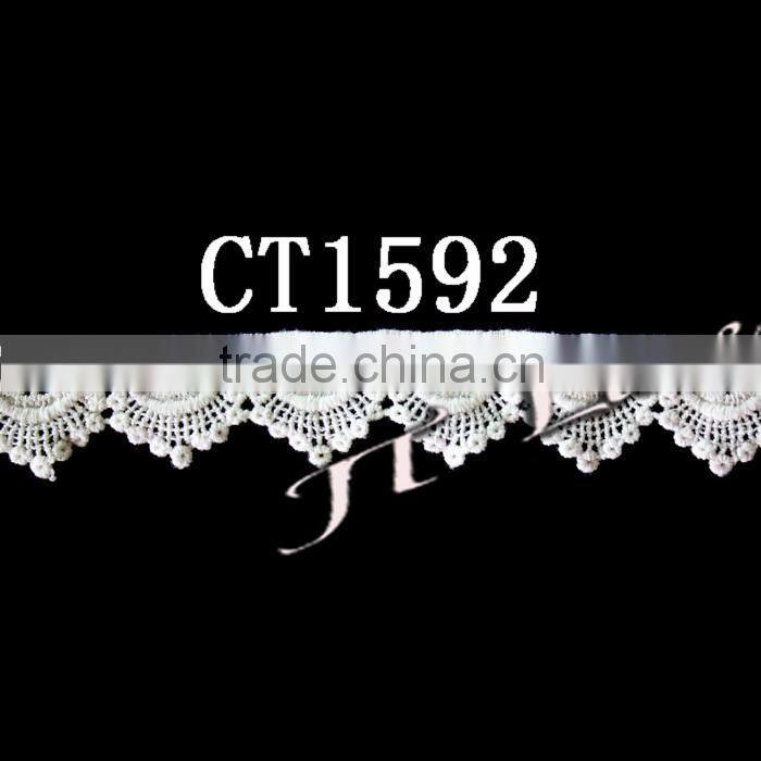 cheap design trim lace& cotton lace trim yard CT1596