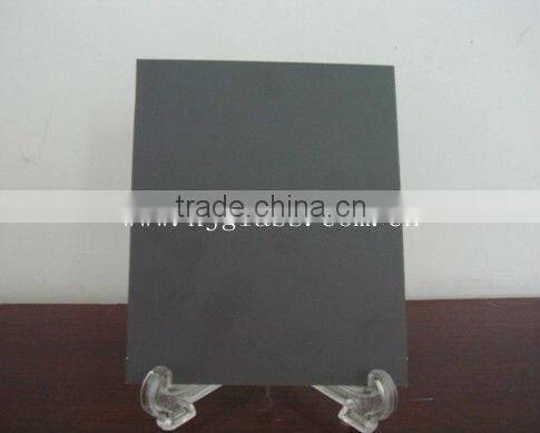 silver mirror with bevelled edge