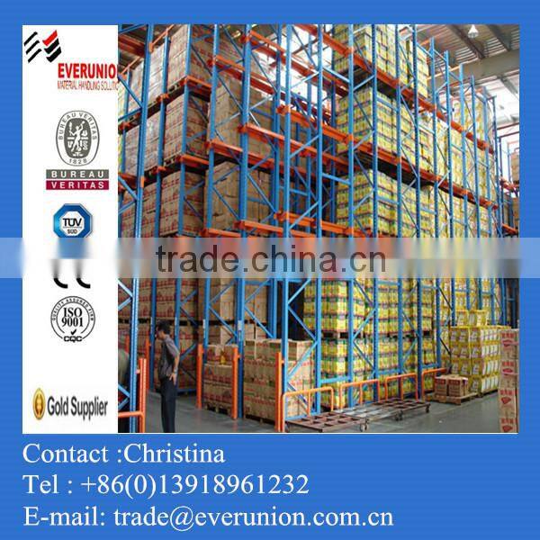 warehouse metal Heavy-duty Drive-in storage racking