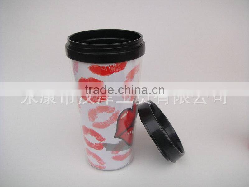 Hot double sealed transparent clear plastic hand soap bottle