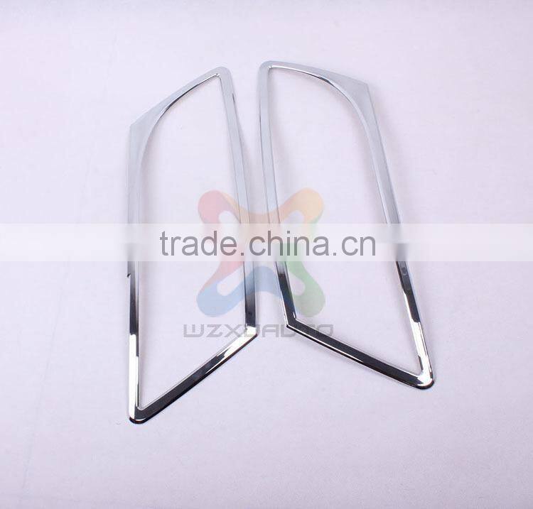 SET CHROME LH RH HEAD LAMP LIGHTS COVER HEAD LAMP COVER FOR Q5 CAR 2010-2012 2010 2012