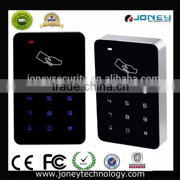 Touch keypad standalone single door Access Controller, Door Access Control with card Reader