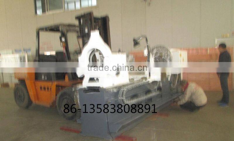 2015hheavy duty CW6280 big bore common lathe conventional horizontal lathe with high qaulity