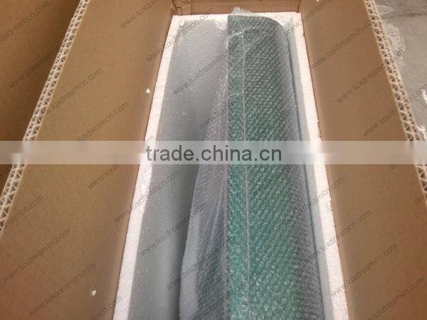 China manufacturer red mini glass basin for hotel project